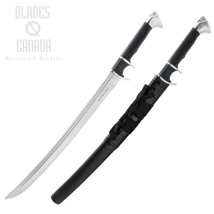 UC Honshu Sub-Hilt Wakizashi, 1060 Carbon Steel, with Scabbard, UC3474